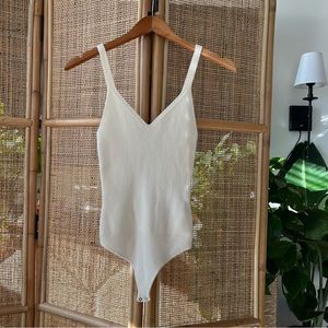 A&F Ribbed Knit Bodysuit